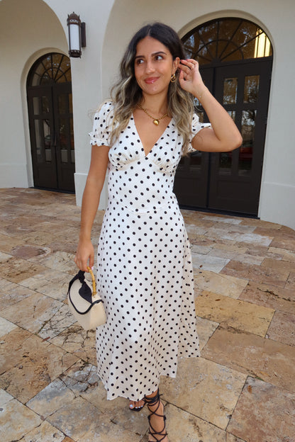 Pearl Dotted Dress