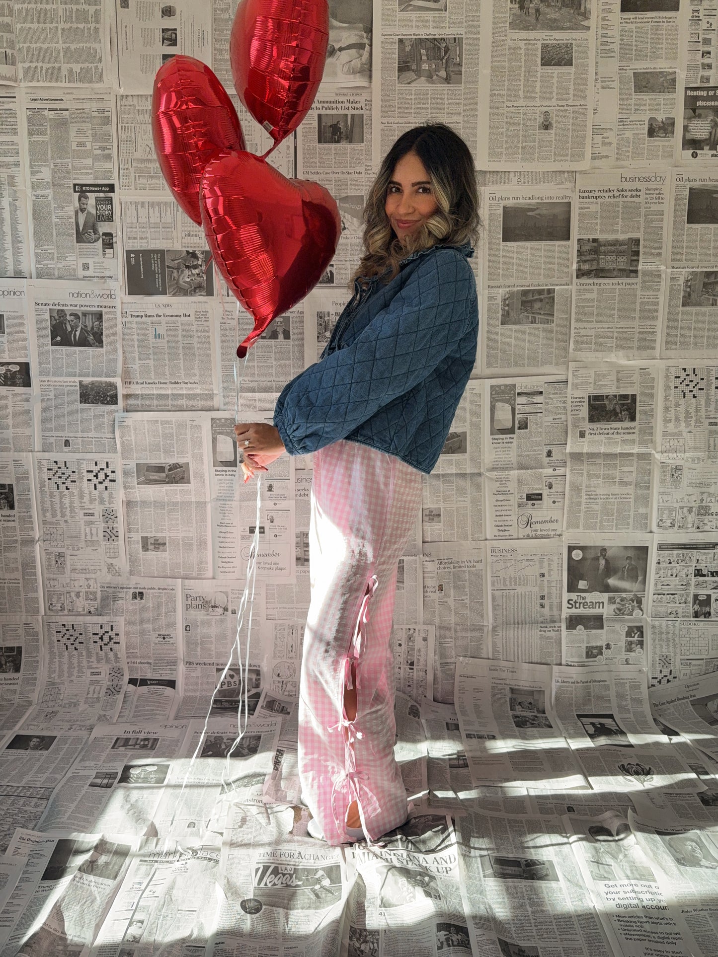 Sunday Stroll Gingham Pants