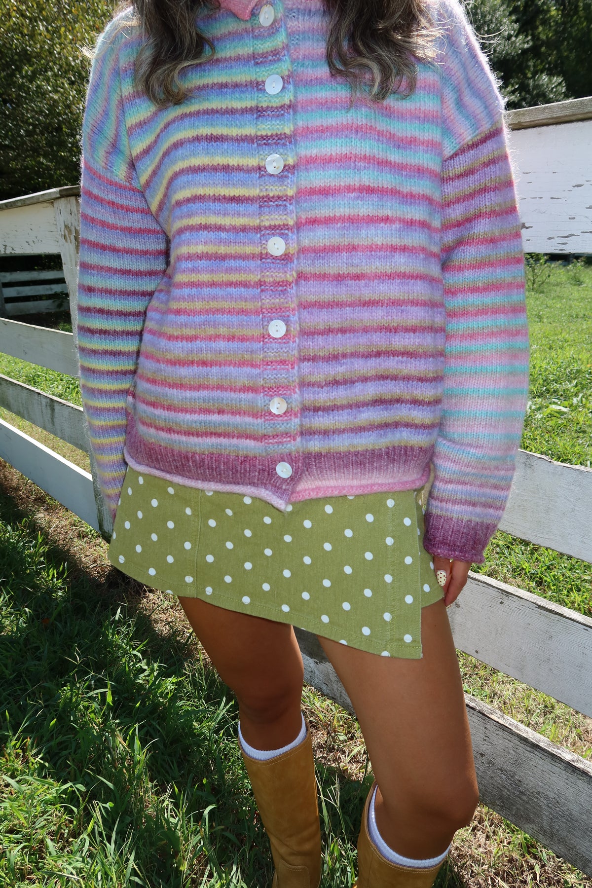 Poppy Skort- Chartreuse