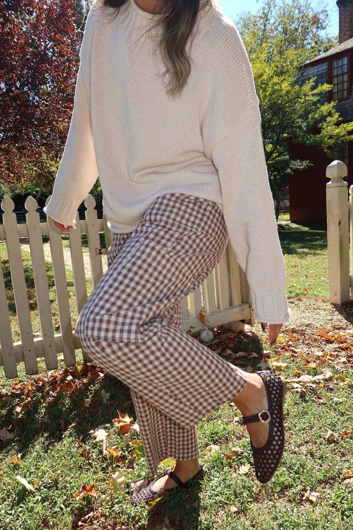 Maple Street Gingham Pants