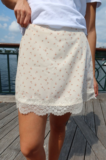 Colette Lace Floral Skirt
