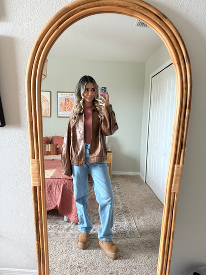 Noa Vegan Leather Jacket