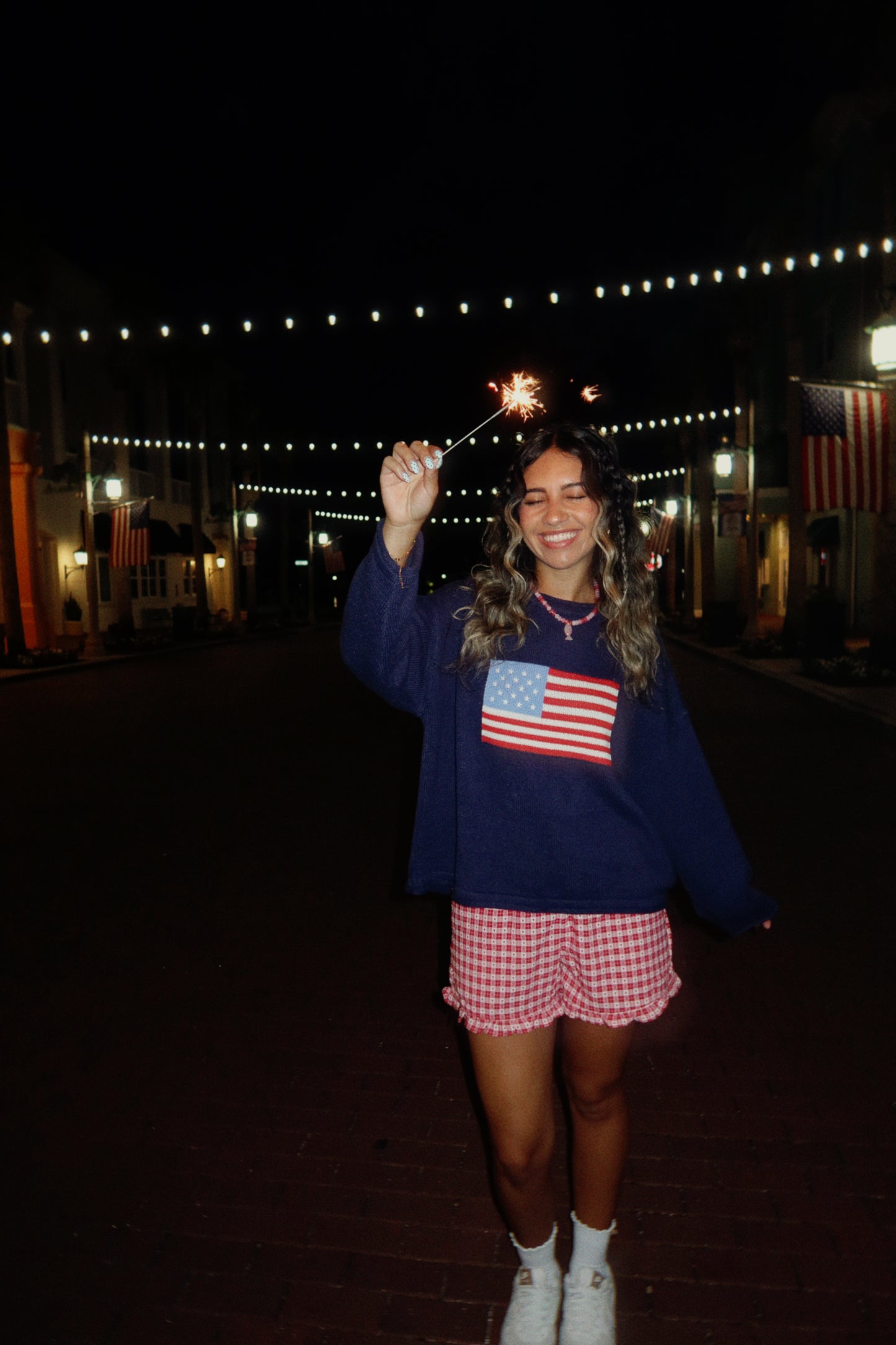 All-American Knit Sweater