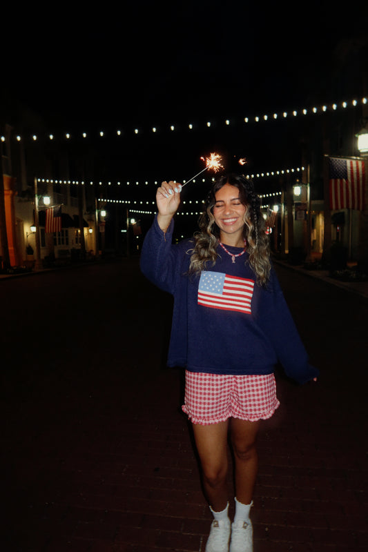 All-American Knit Sweater