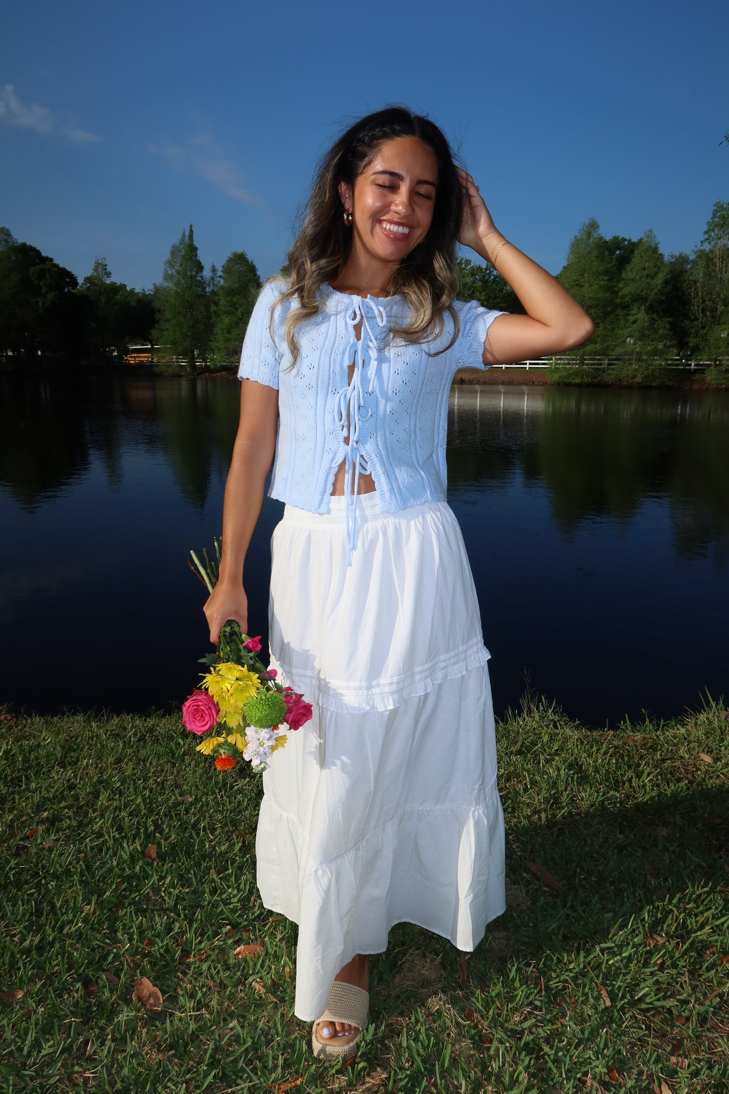 Winnie Tiered Maxi Skirt