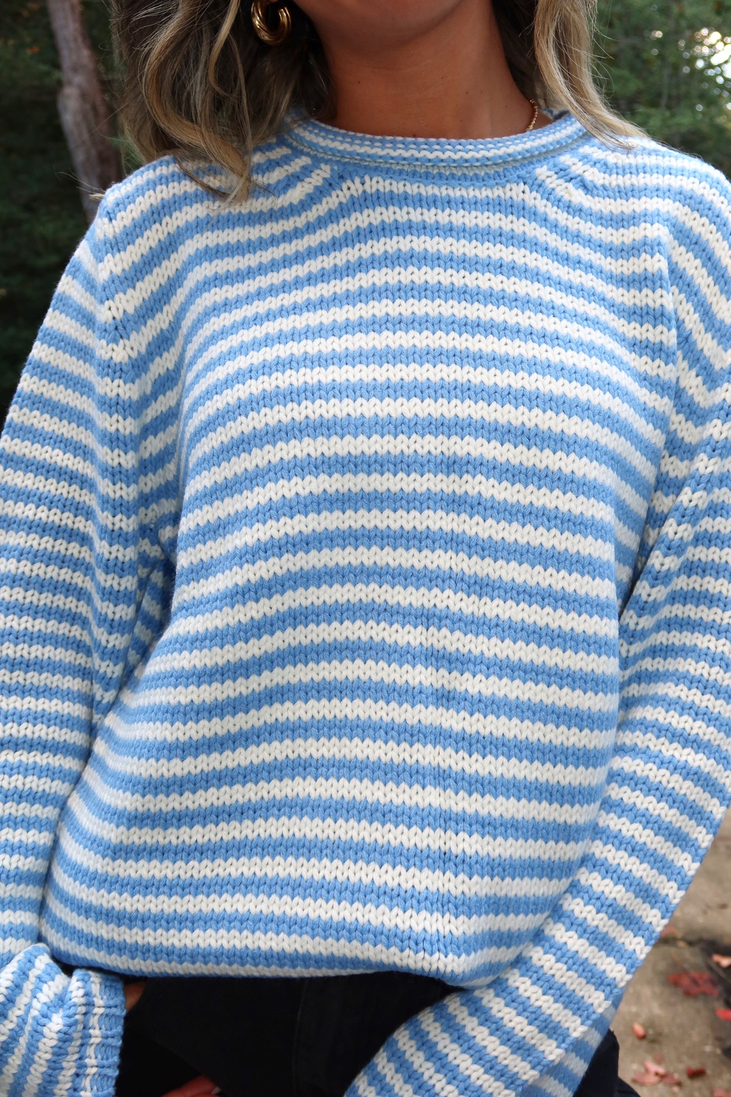 Skyline Striped Knit Sweater