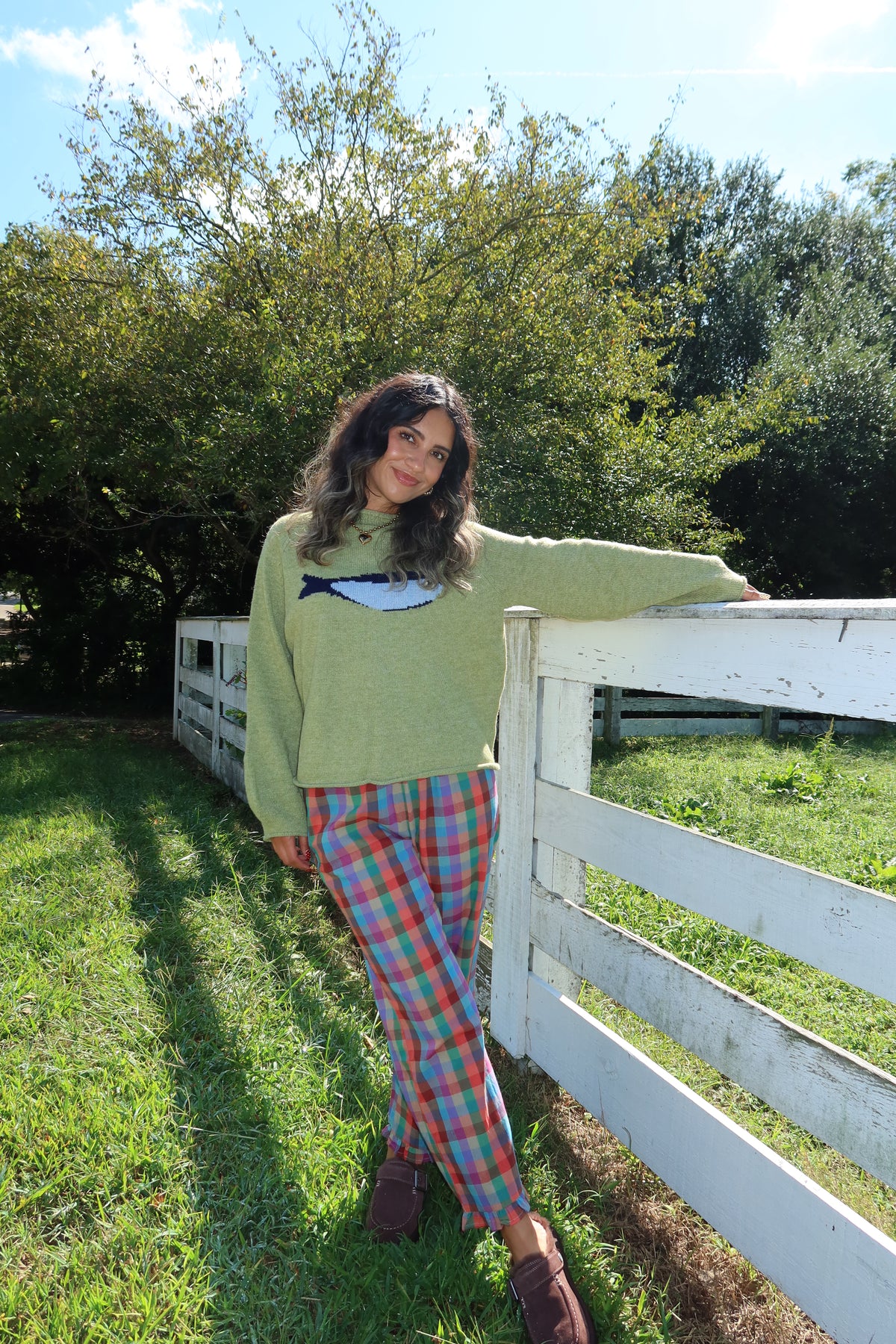 Color Me Happy Plaid Pants
