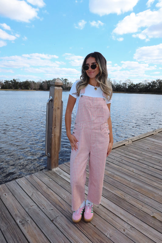 Strawberry Milkshake Overalls