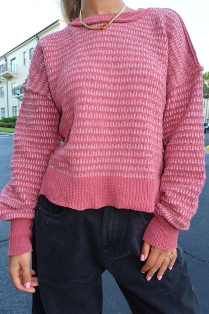 Rosewood Knit Sweater
