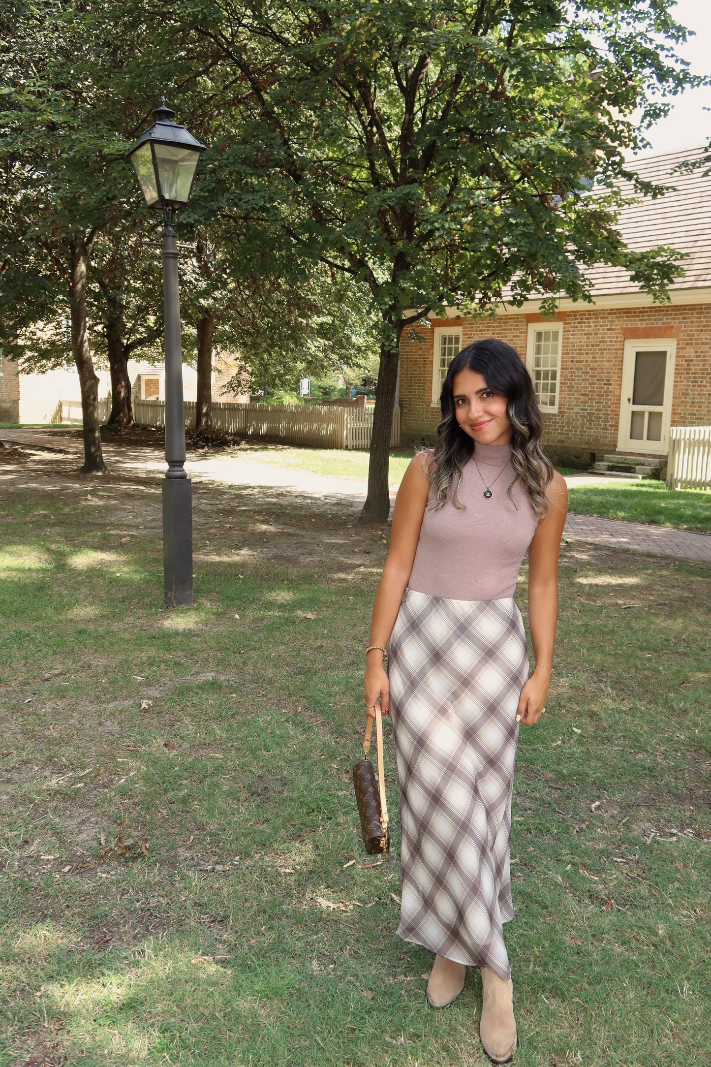 Scottie Plaid Skirt