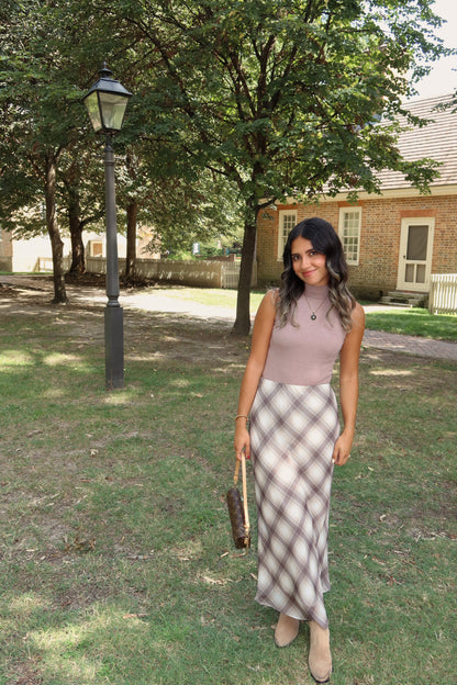 Scottie Plaid Skirt