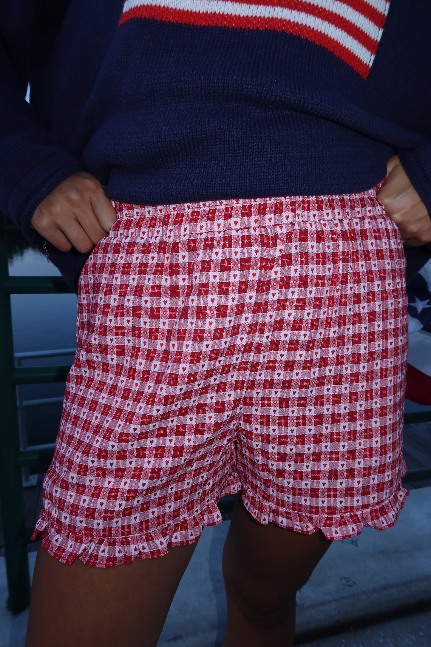 Sweetheart Gingham Shorts