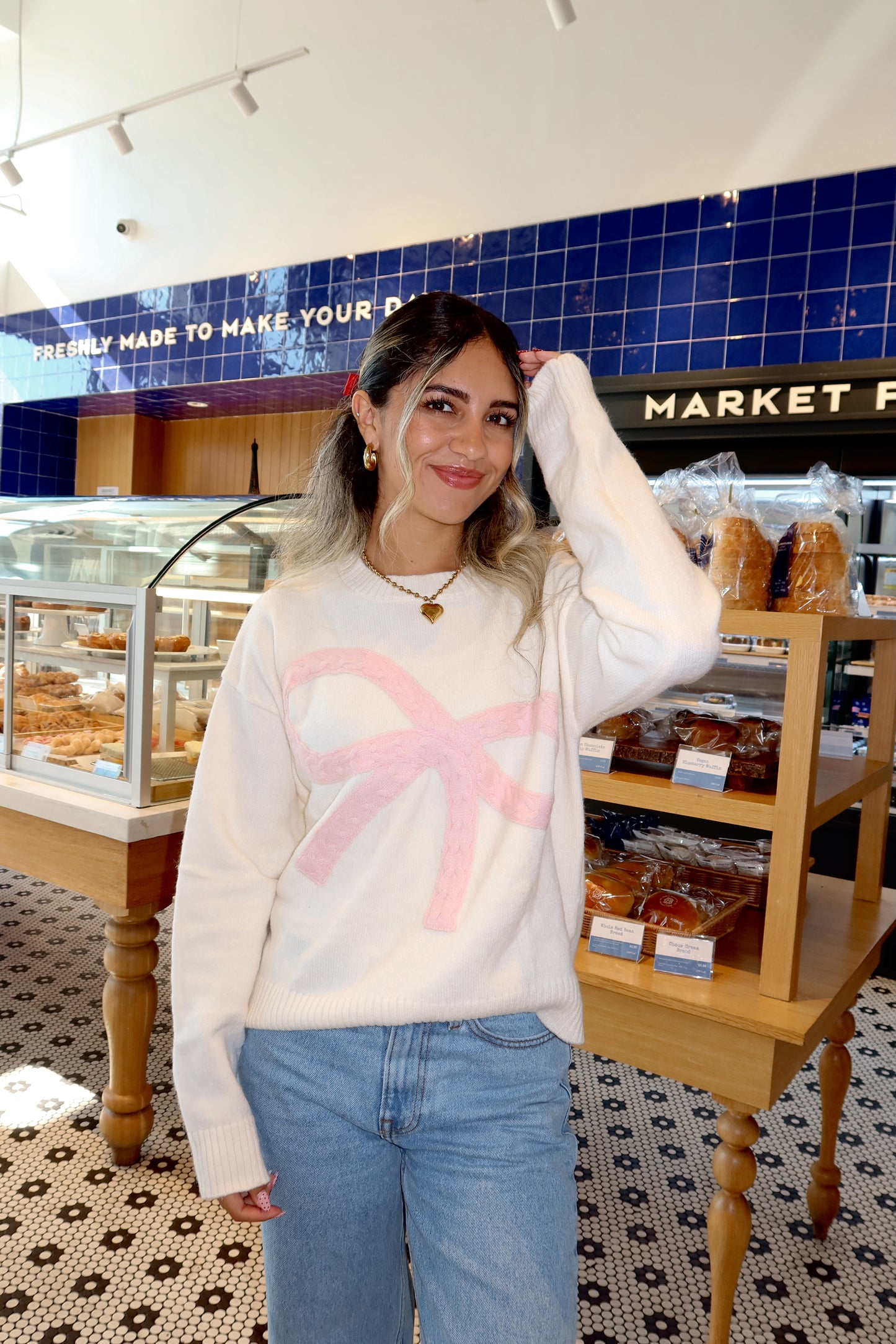 Juliette Bow Sweater