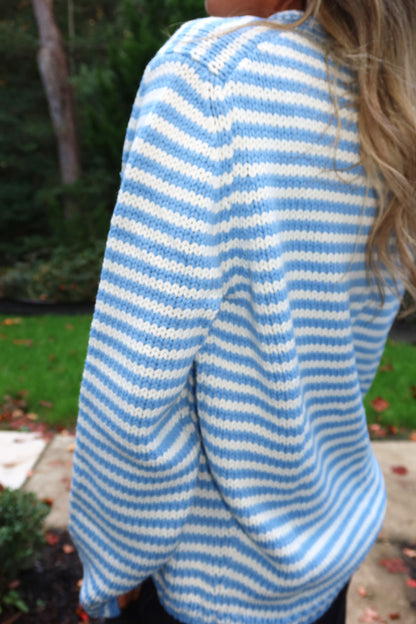 Skyline Striped Knit Sweater