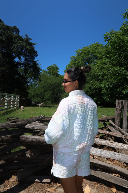Briar Quilted Mockneck