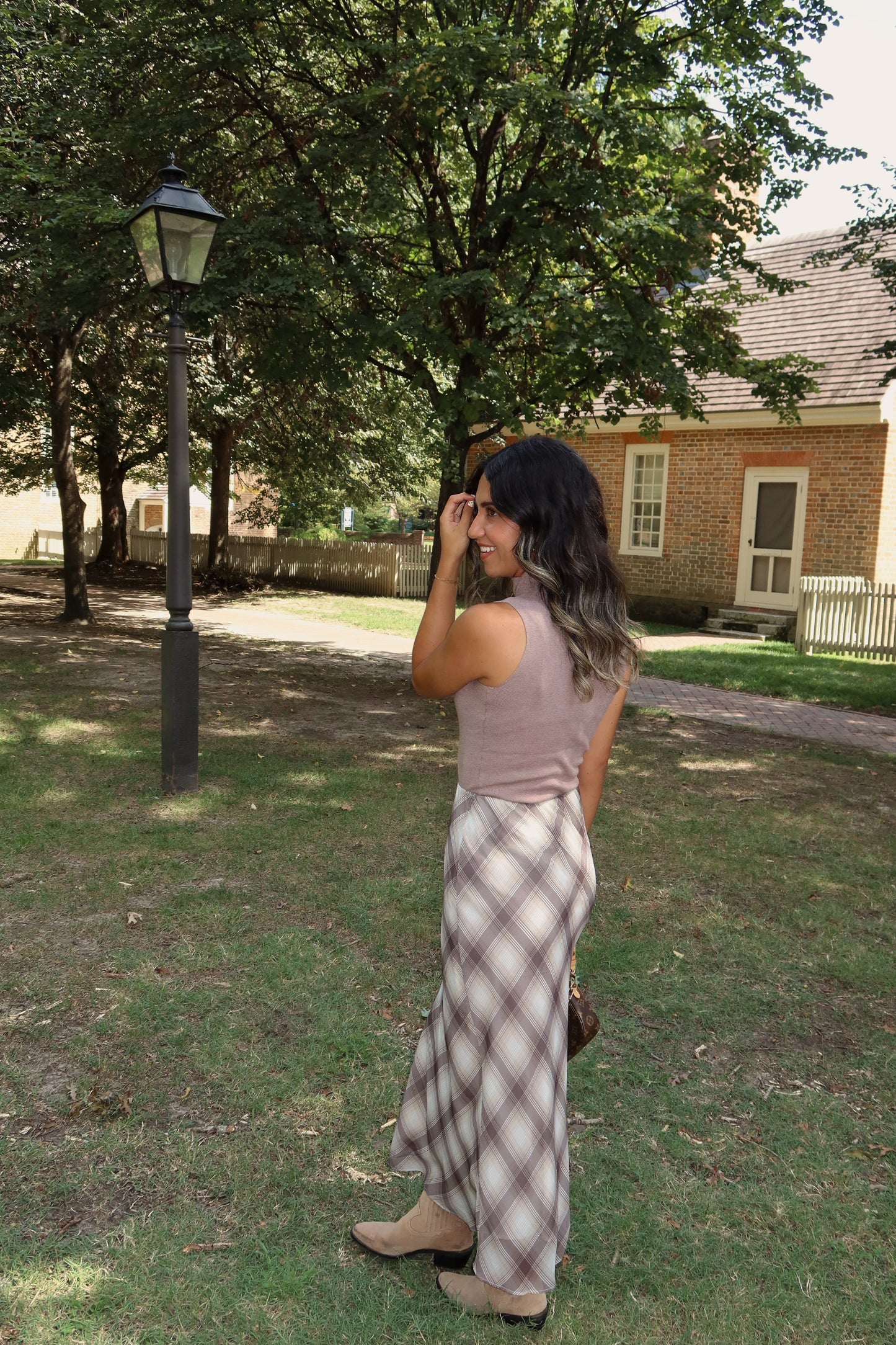 Scottie Plaid Skirt