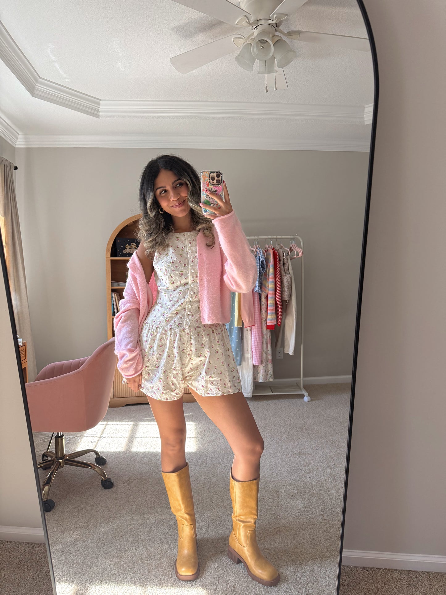 Butterfly Effect Cardi- Pink