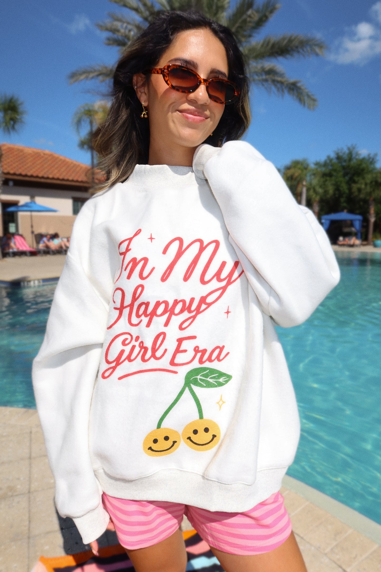 Happy Girl Mockneck