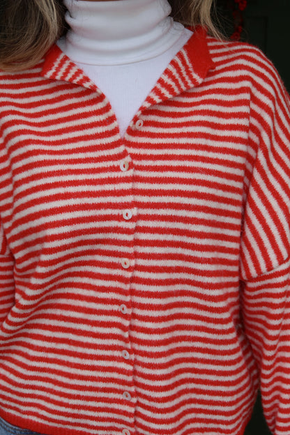 Candy Cane Cardigan