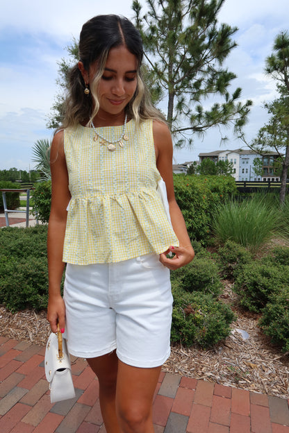 Daisy Picnic Top