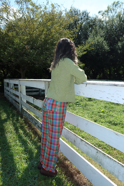 Color Me Happy Plaid Pants