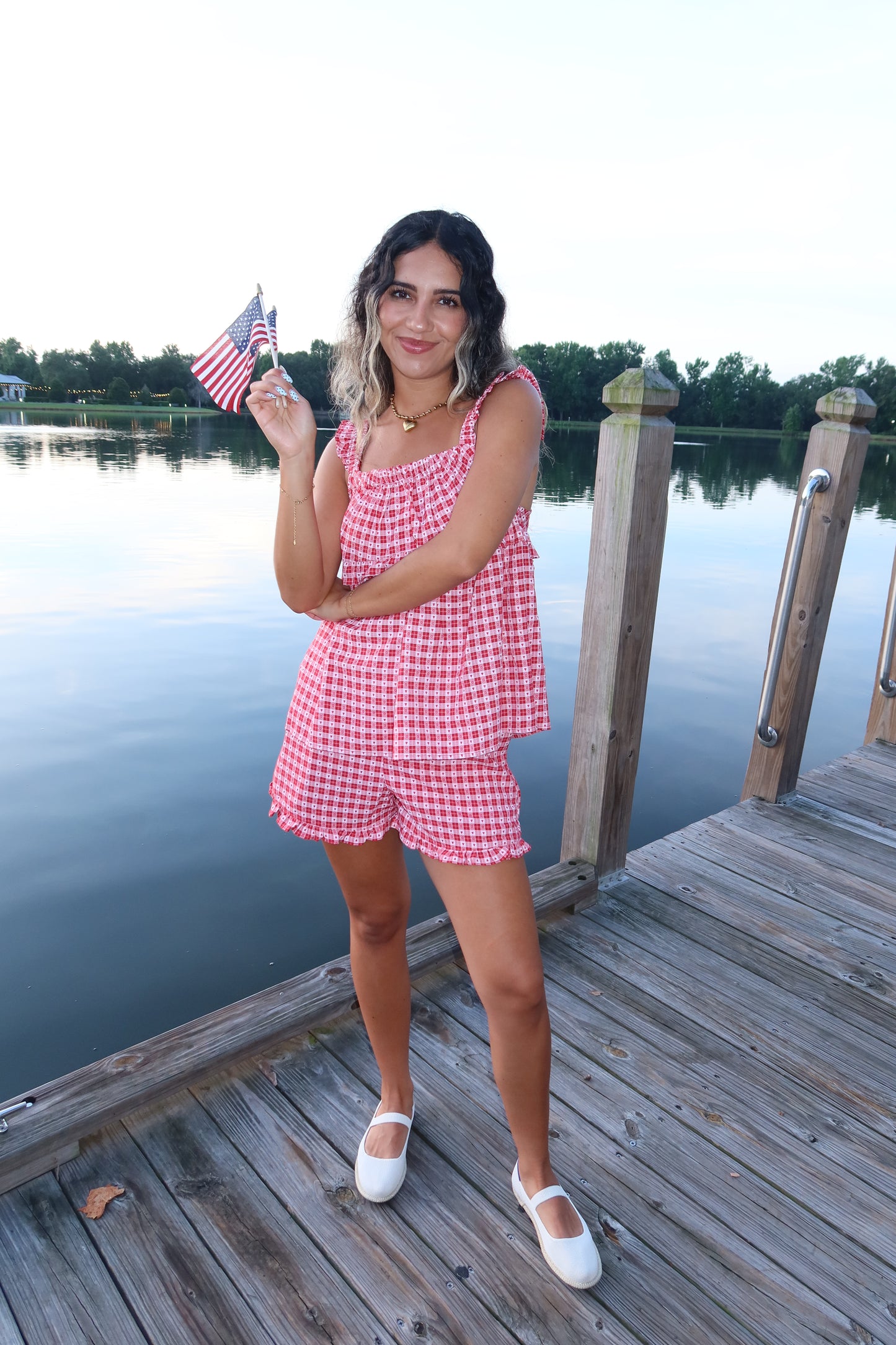 Sweetheart Gingham Shorts