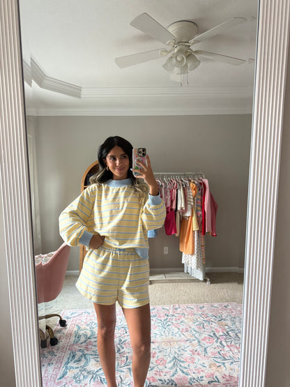 Sunny Skies Striped Set