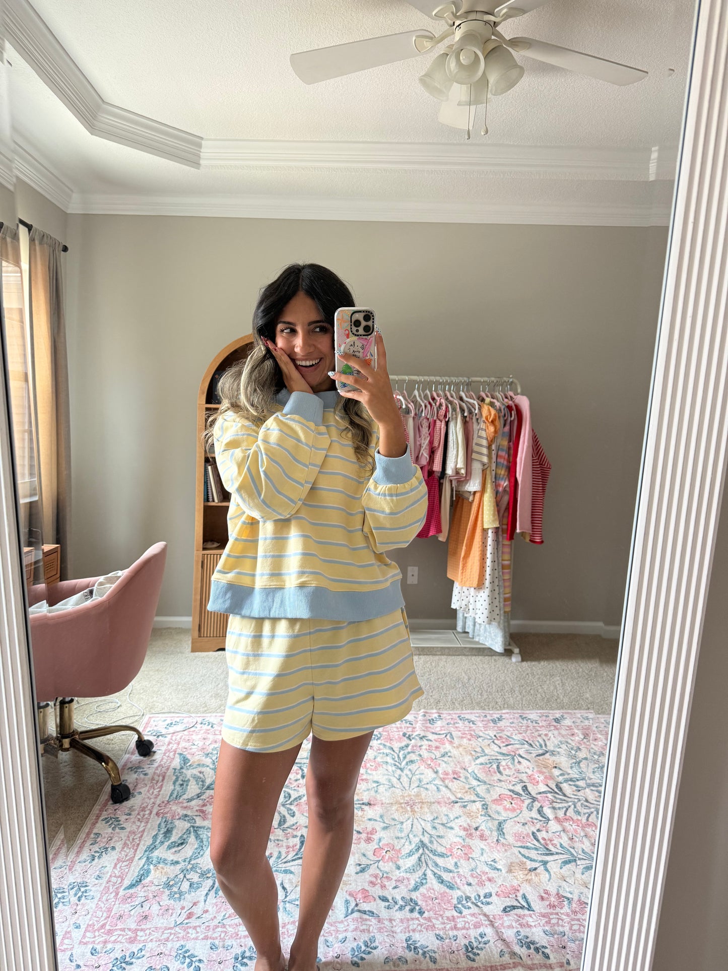Sunny Skies Striped Set