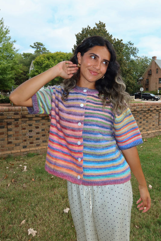 Colette Short Sleeve Cardigan