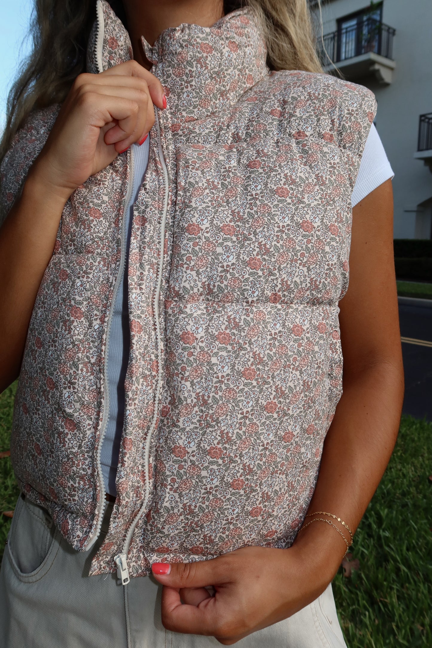 Rosewood Puffer Vest