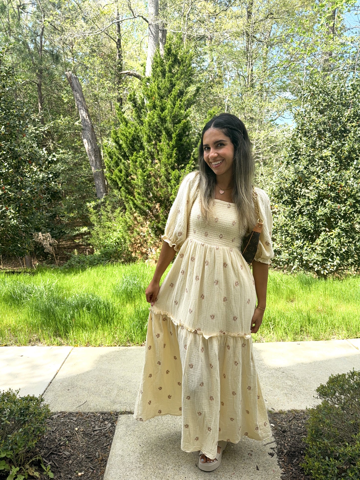 Golden Daisy Dress