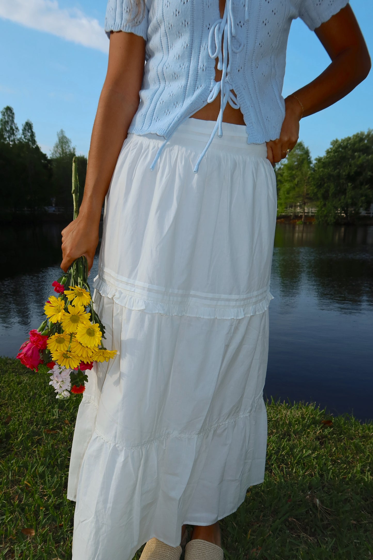 Winnie Tiered Maxi Skirt