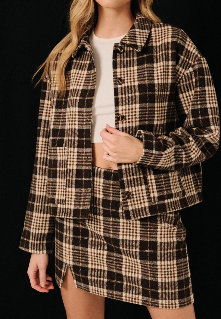 Autumn Plaid Shacket