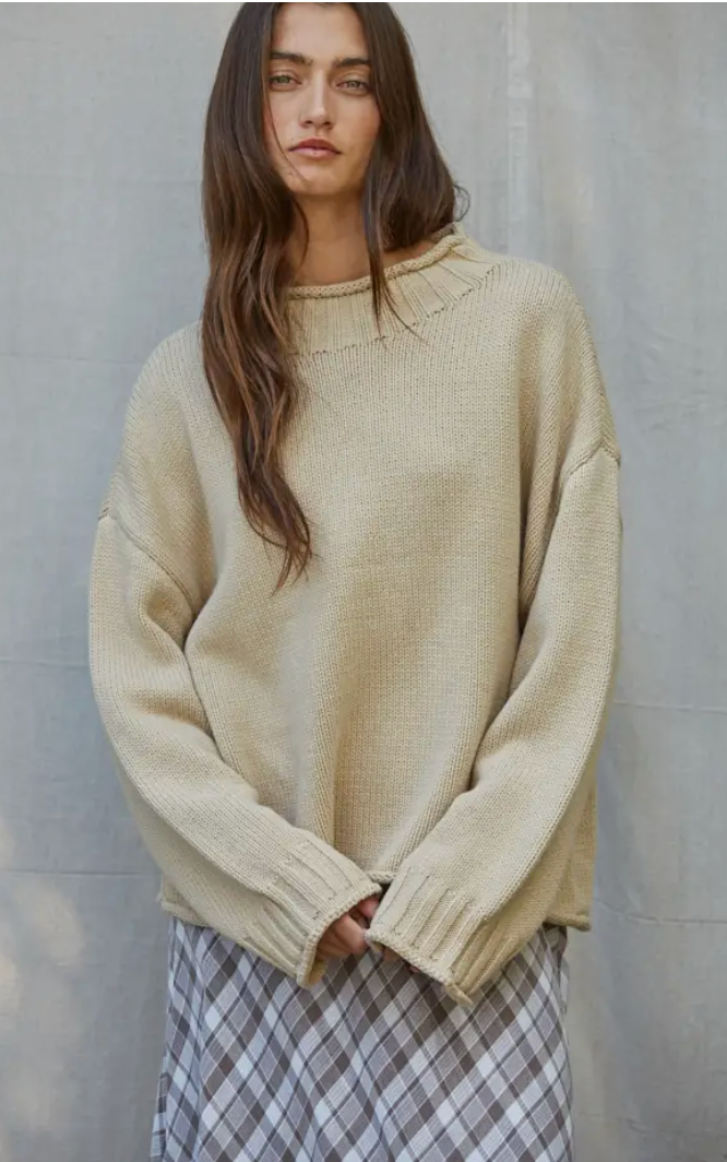 Cloud Roll Neck Sweater