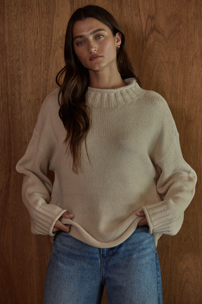 Cloud Roll Neck Sweater