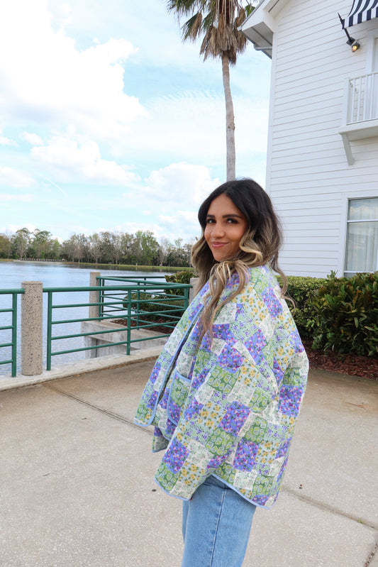 Spring Gardens Quilted Jacket