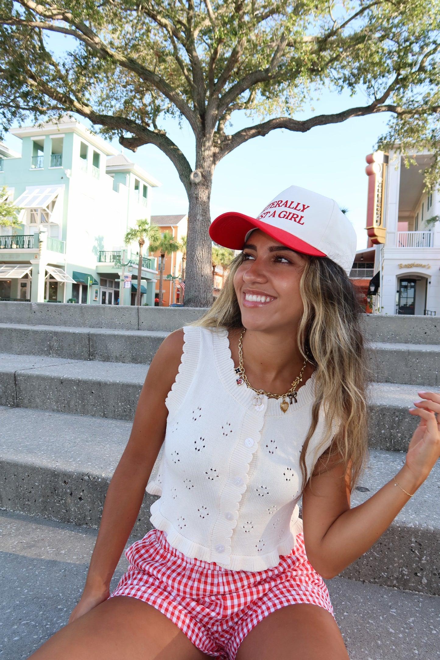 Coastal Breeze Tank- White