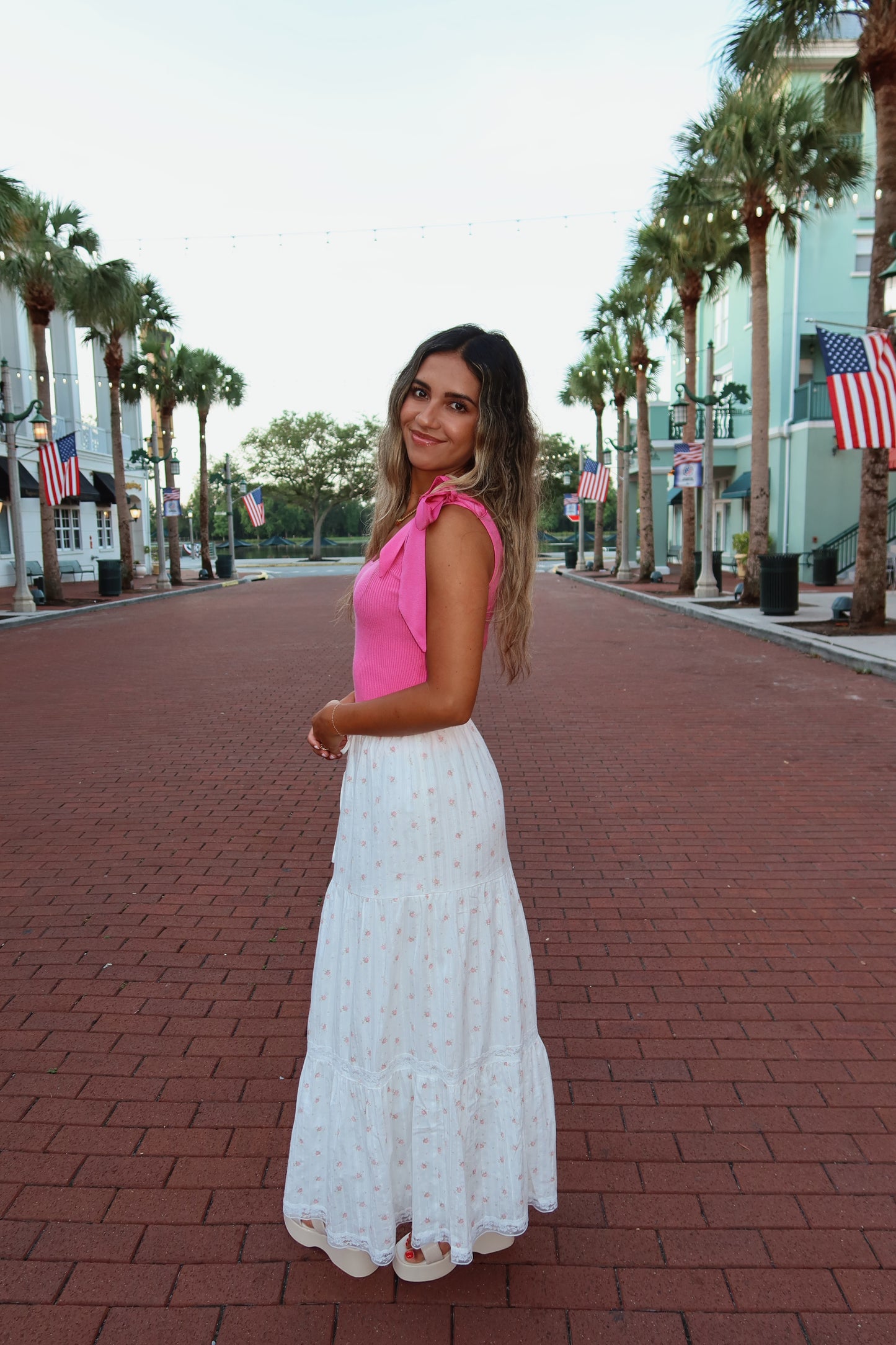 Willow Rose Maxi Skirt