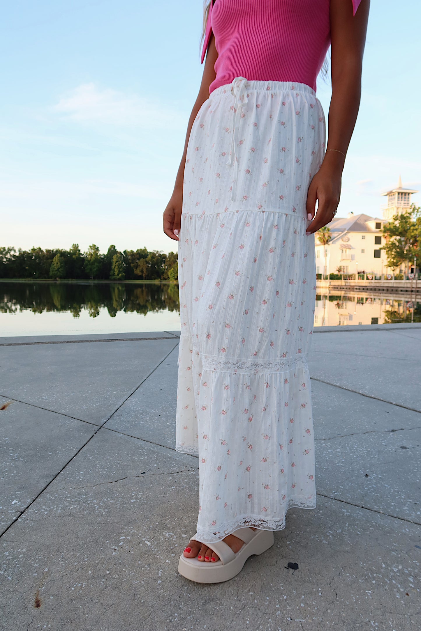 Willow Rose Maxi Skirt