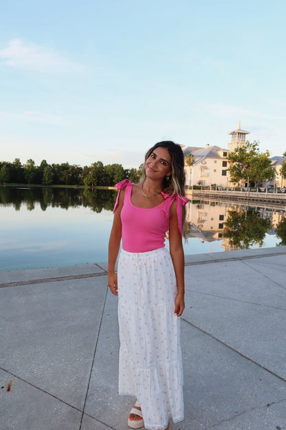Willow Rose Maxi Skirt