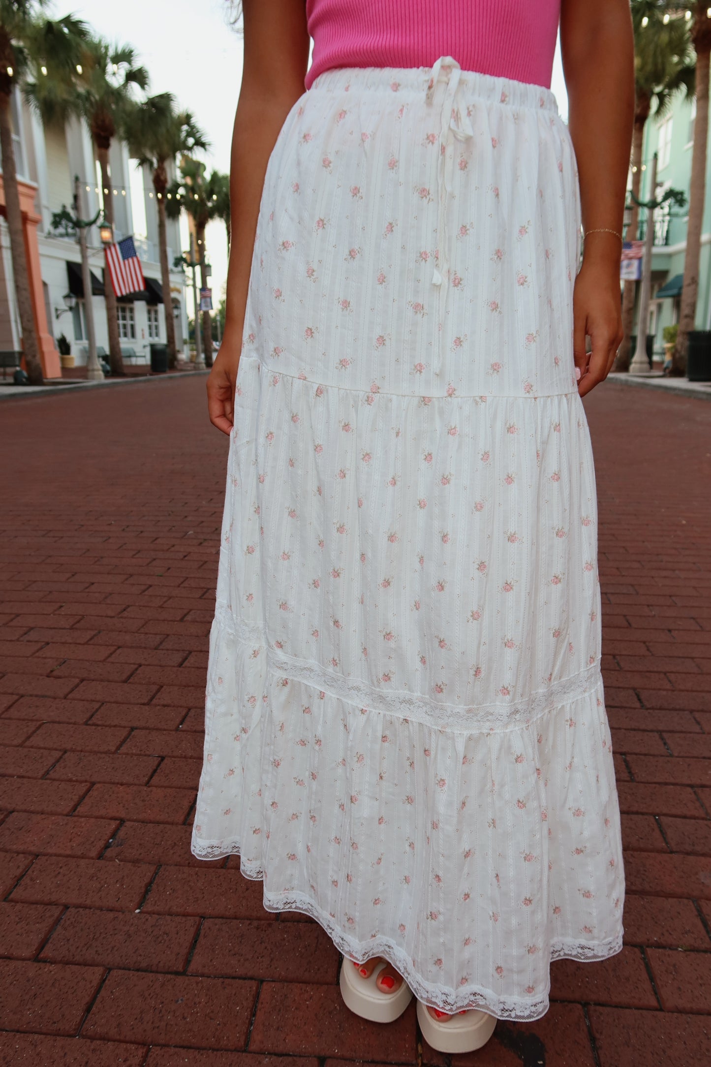 Willow Rose Maxi Skirt