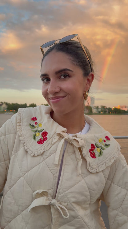 Strawberry Fields Quilted Jacket