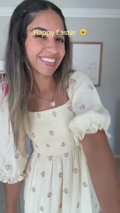 Golden Daisy Dress