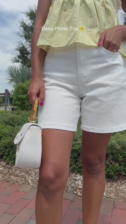 Daisy Picnic Top